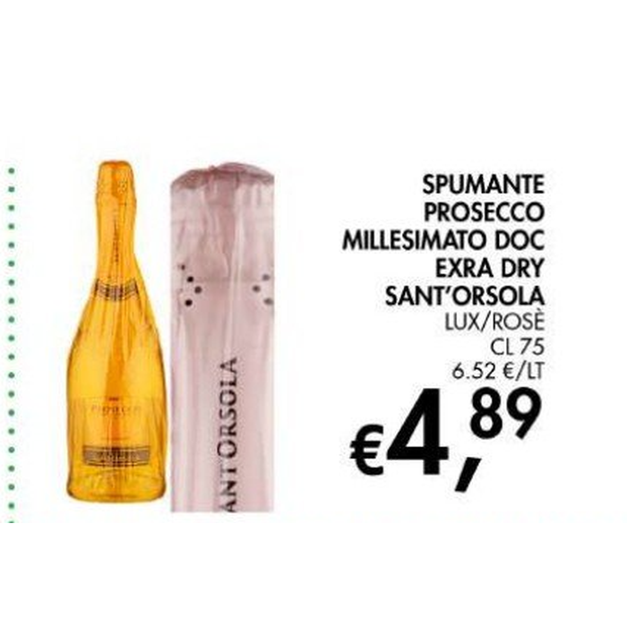 Spumante Prosecco Millesimato Doc Extra Dry