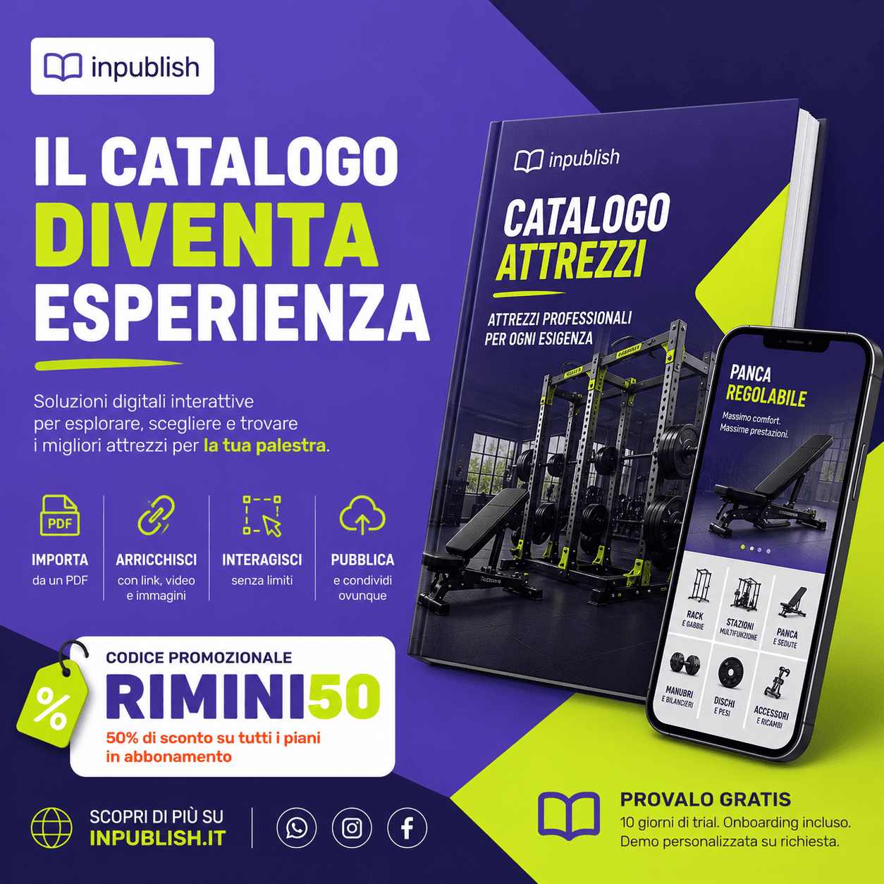 Anteprima del catalogo InGym Demo