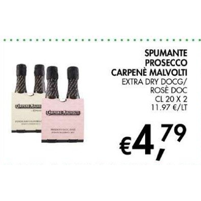 Spumante Prosecco Carpenè Malvolti