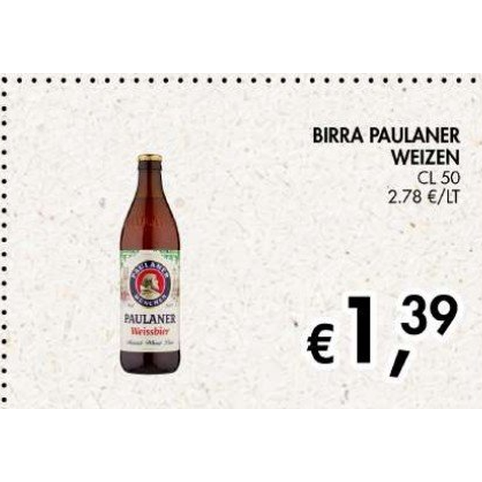 Birra Paulaner Weizen